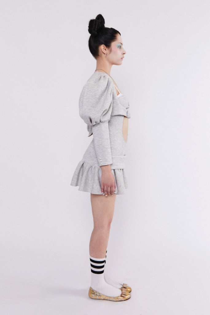 The Puff Sleeve Bolero (Sweatshirt Fleece)