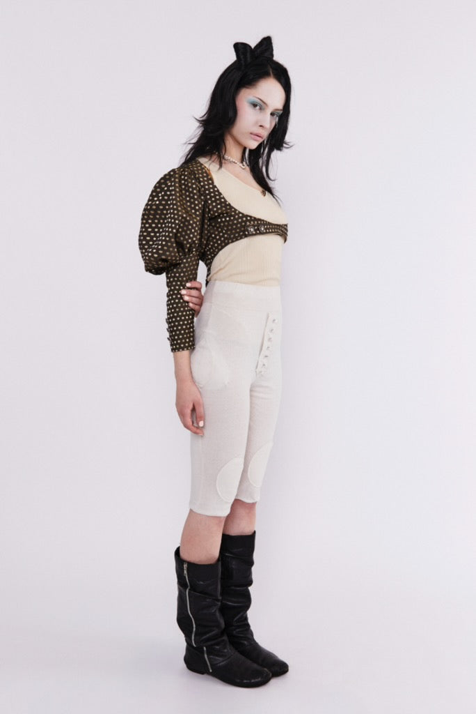The Pointelle Capris