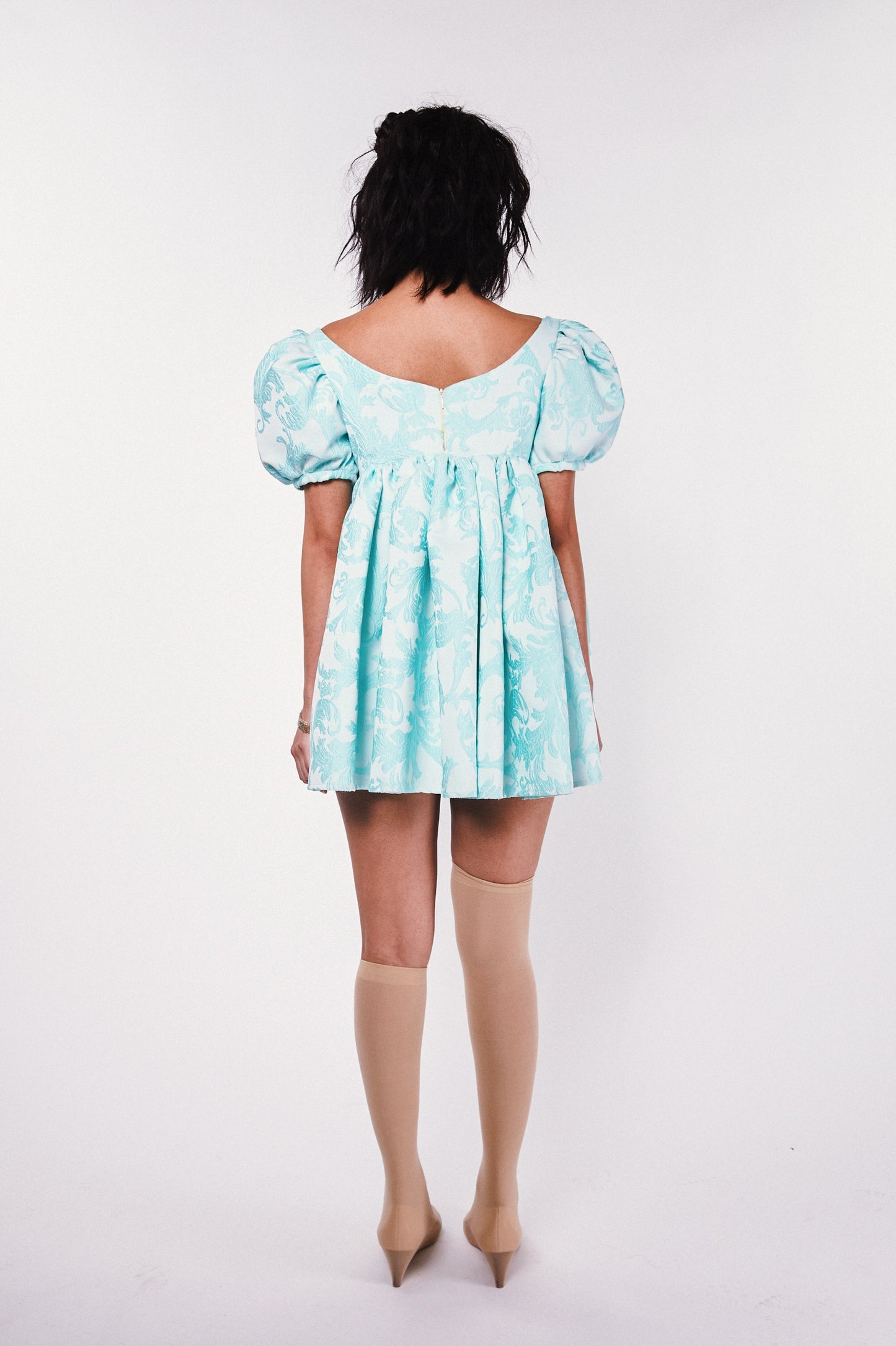 Off-Shoulder Babydoll Dress