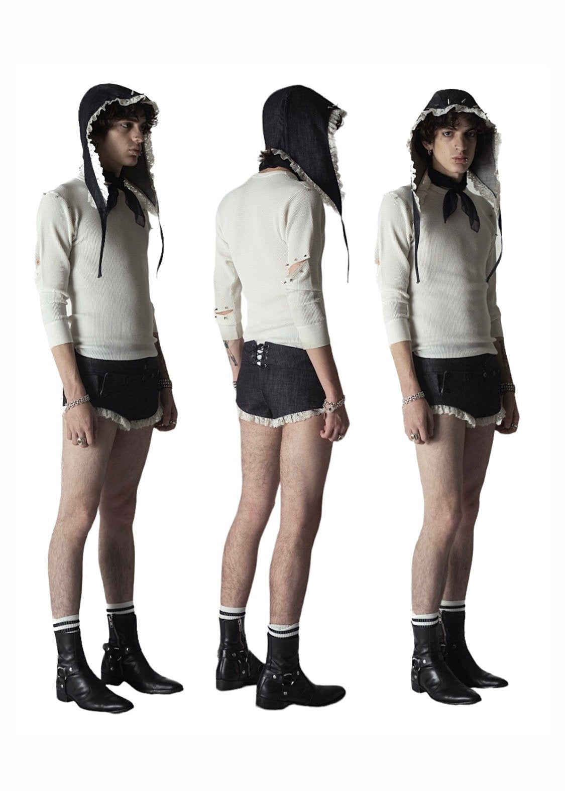 Denim Sailor Short