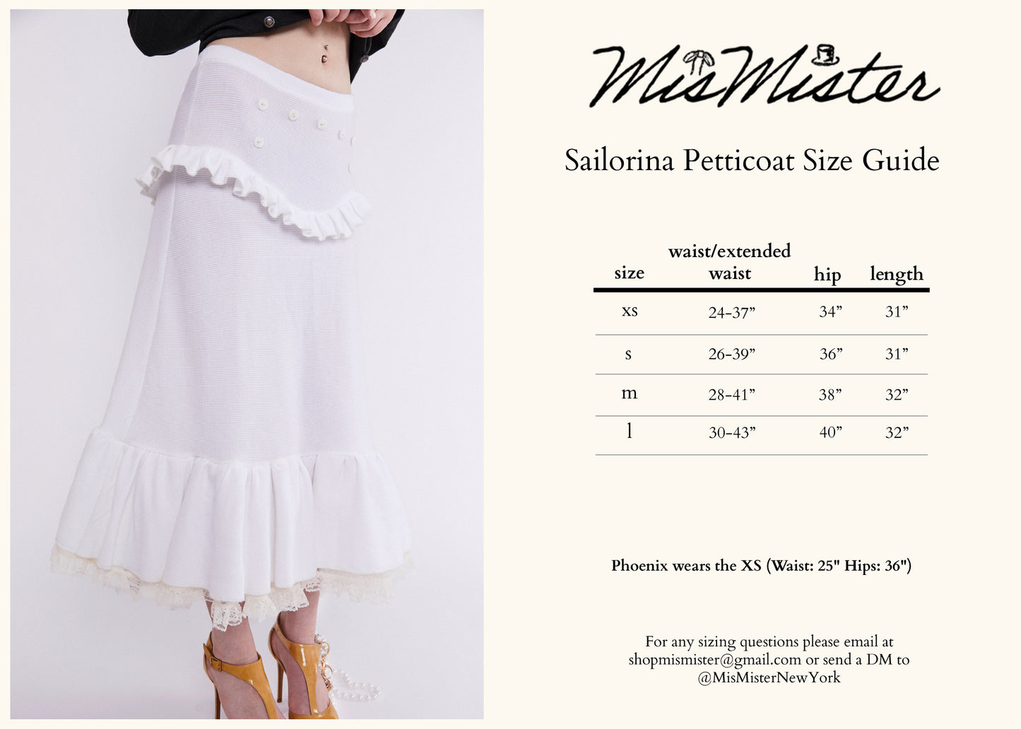 The Sailorina Petticoat Skirt