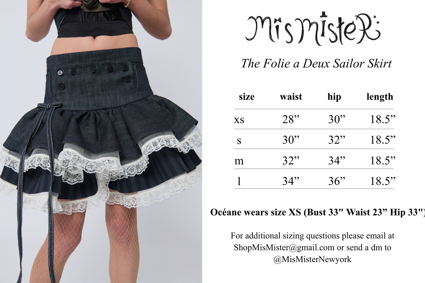 The Folie à Deux Sailor Skirt