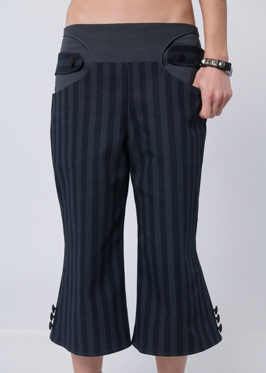 The Sick of Me Striped Capris
