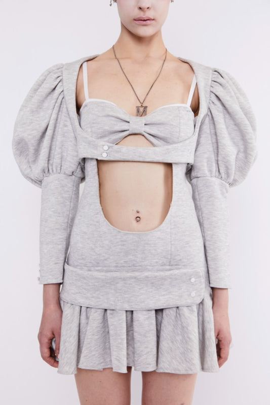 The Puff Sleeve Bolero (Sweatshirt Fleece)