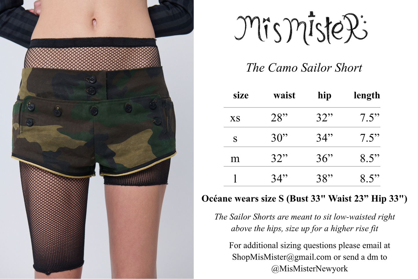 The Camo Sailor Short
