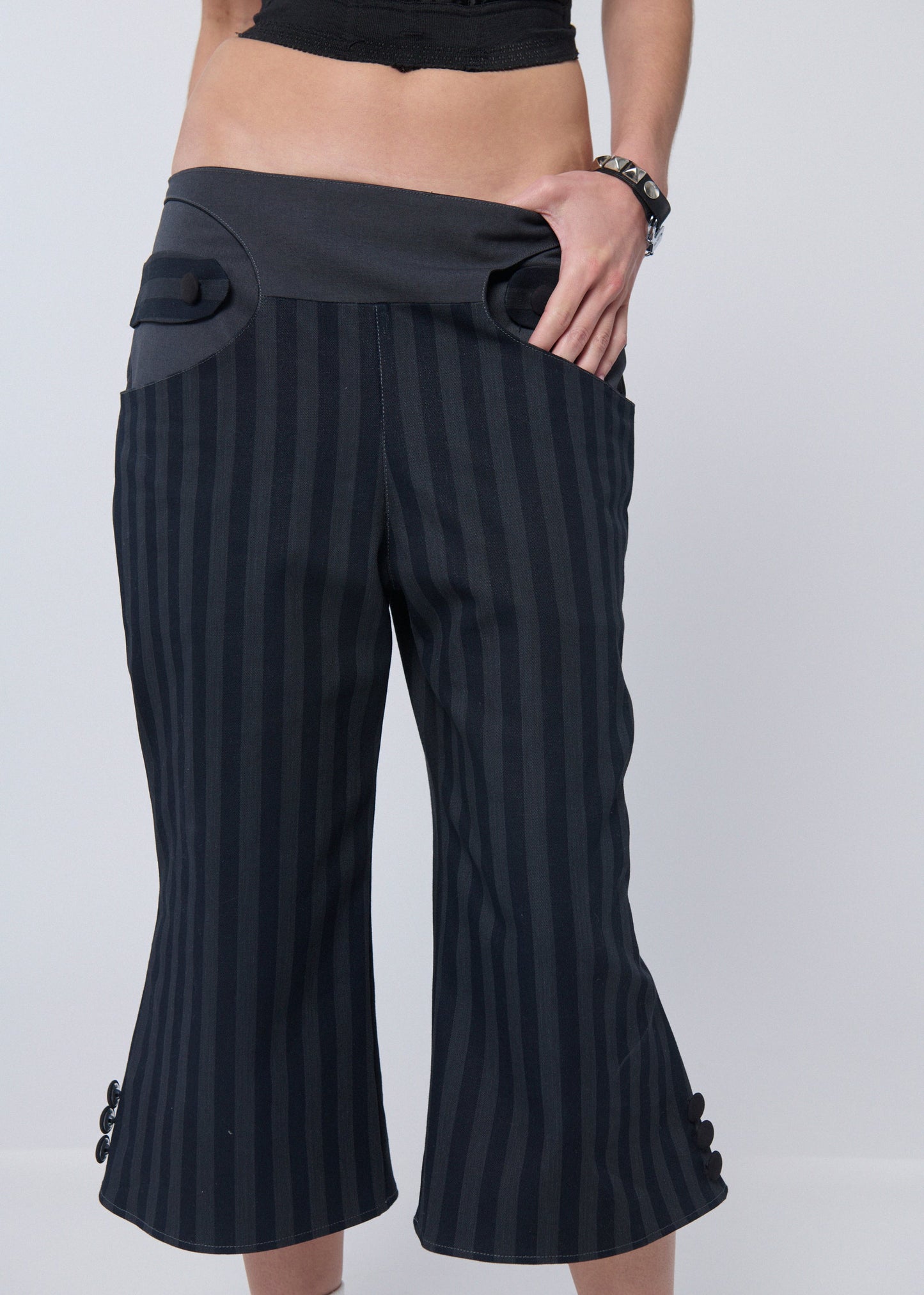 The Sick of Me Striped Capris