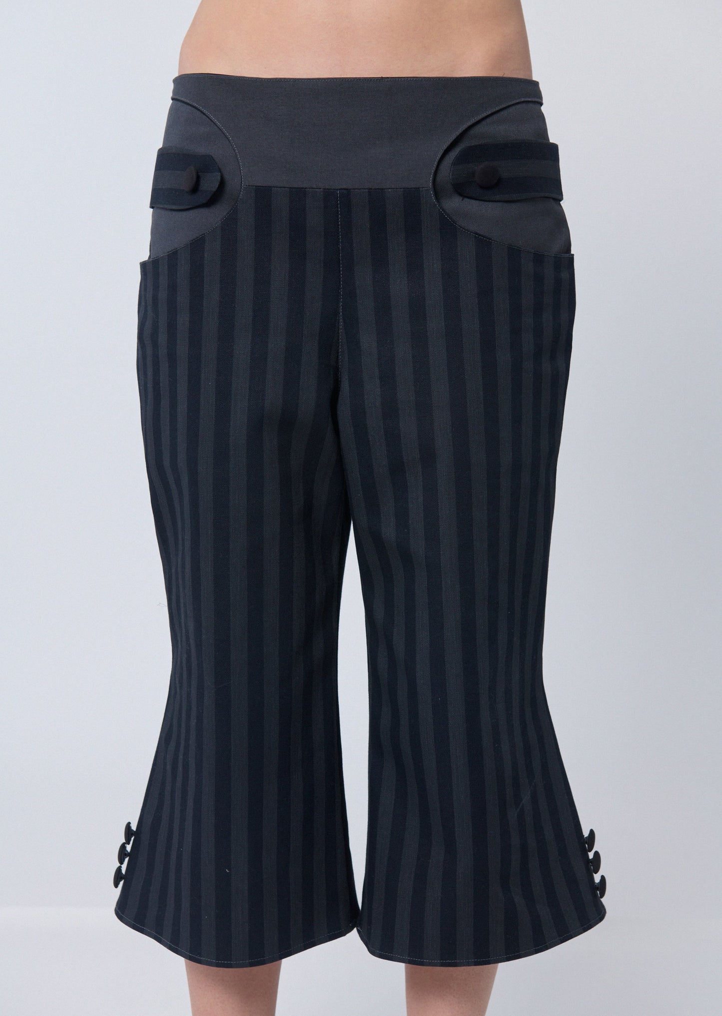 The Sick of Me Striped Capris