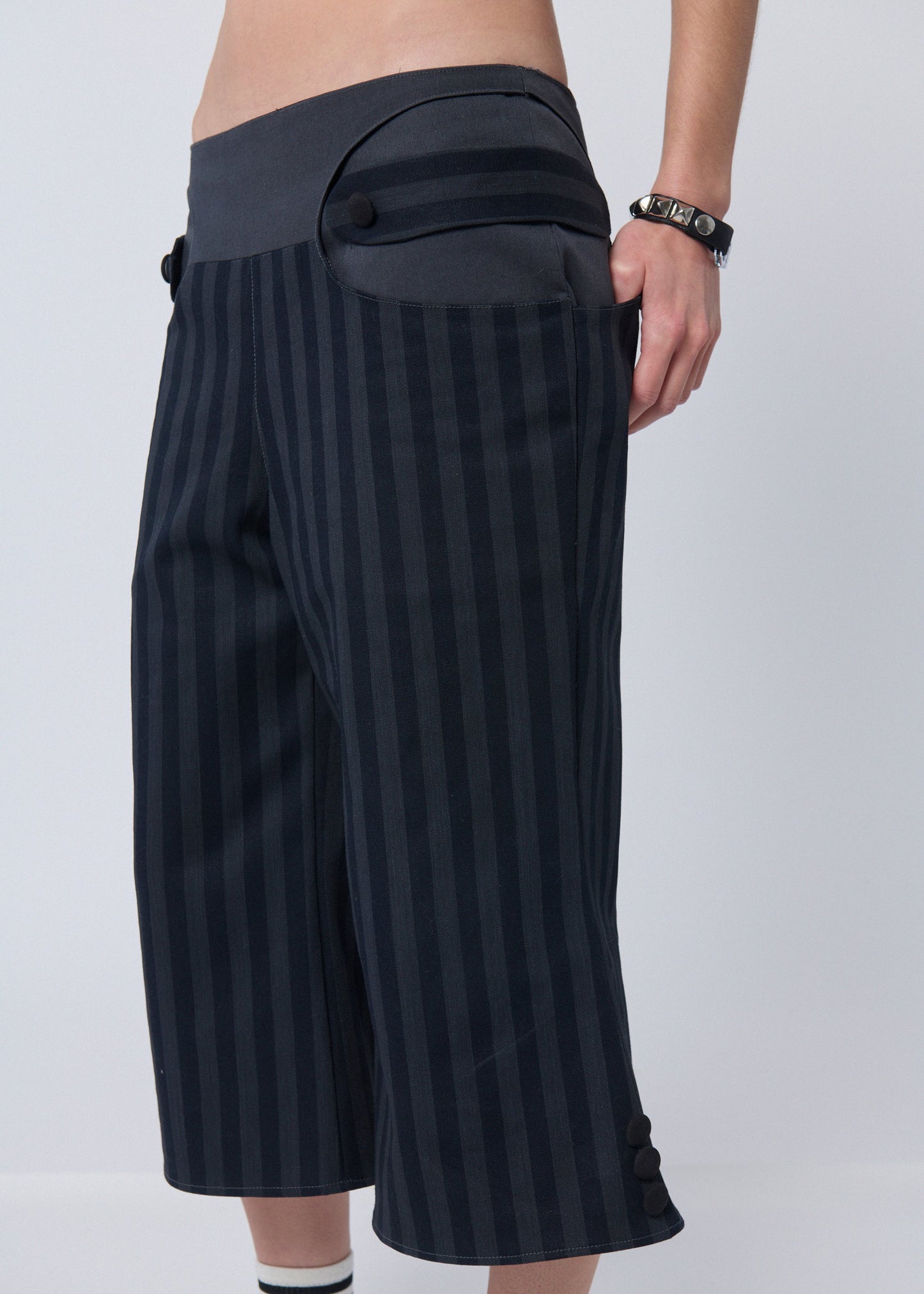 The Sick of Me Striped Capris