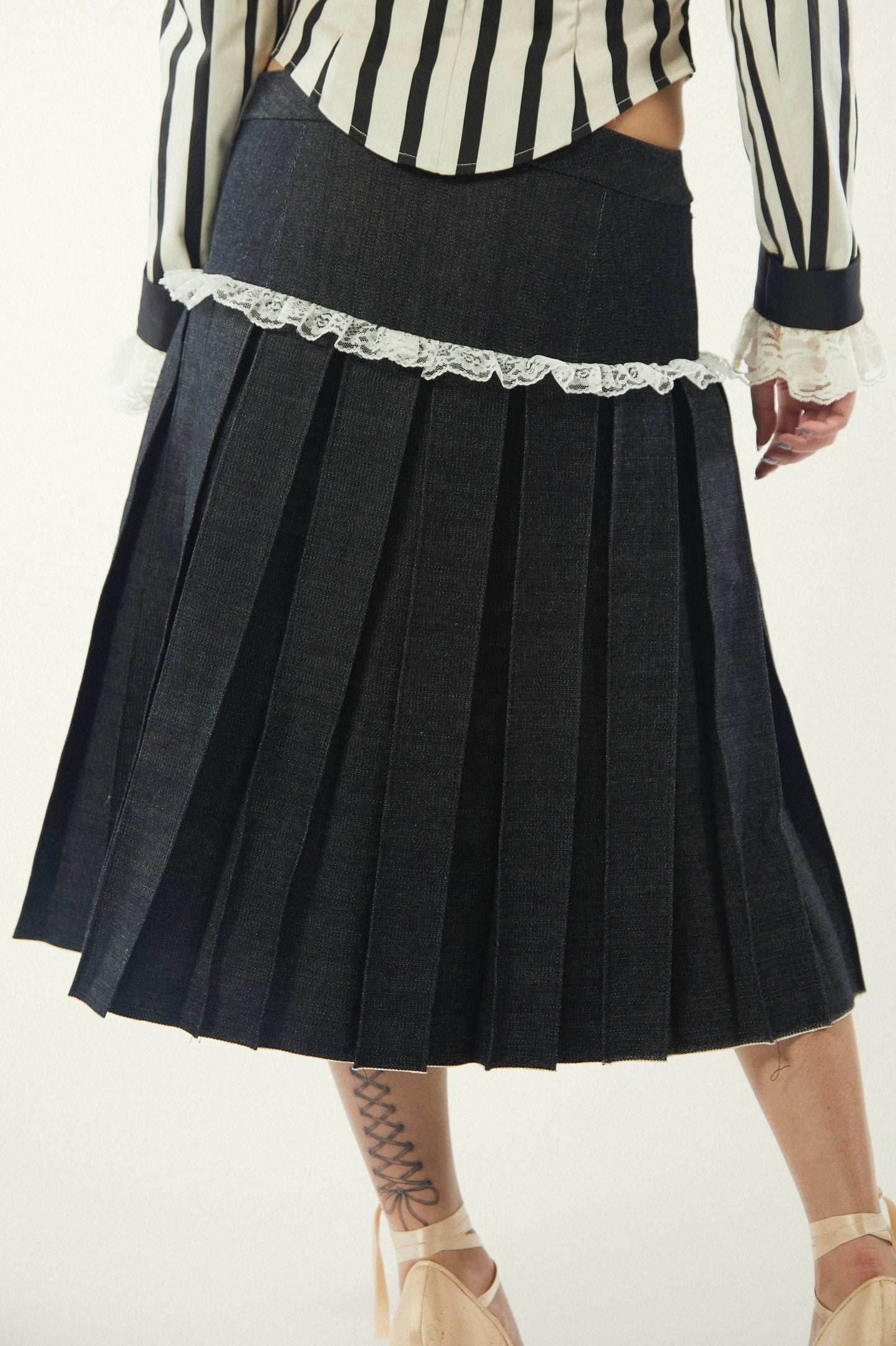 The Denim Sailor Skirt