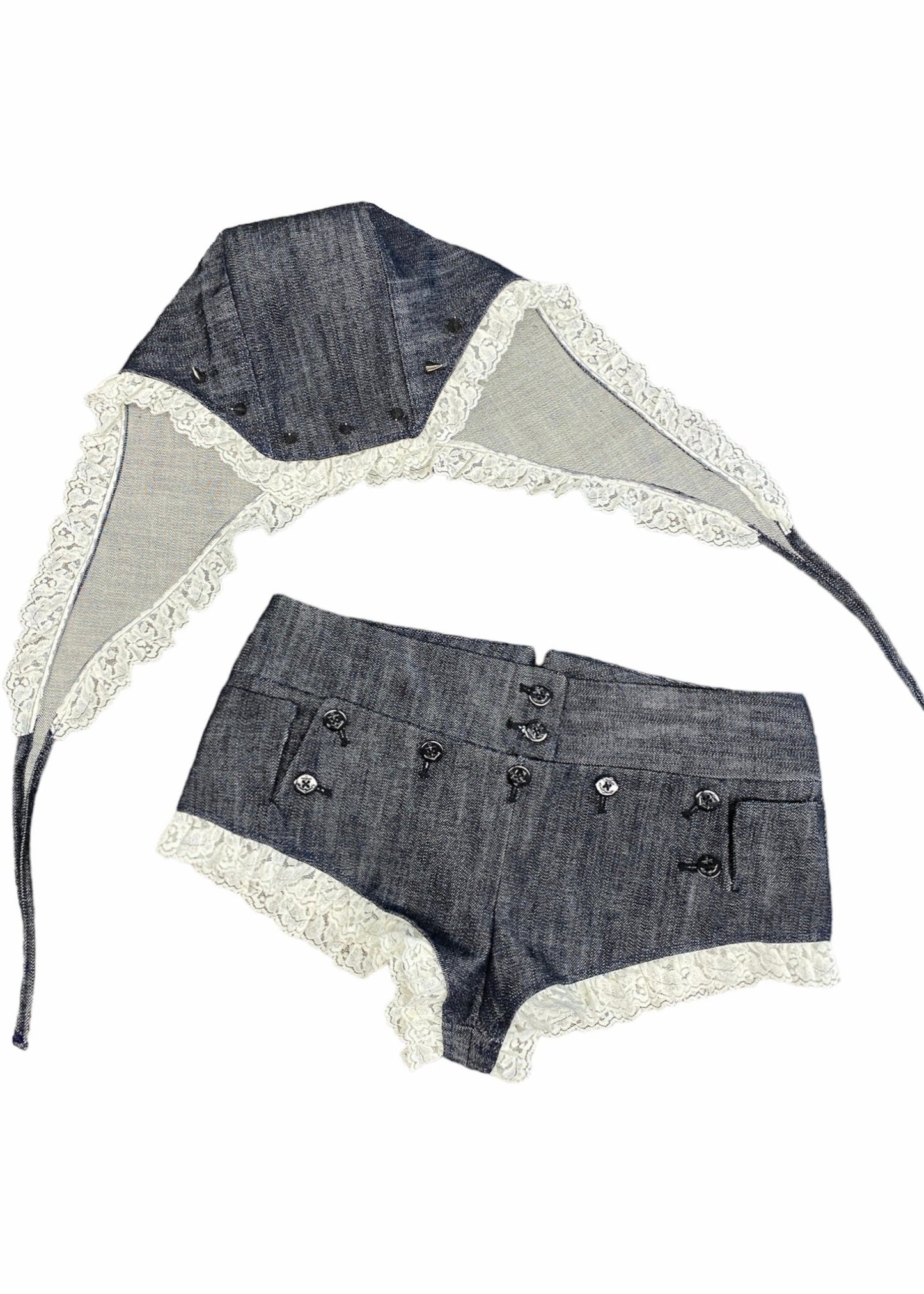 Denim Sailor Set